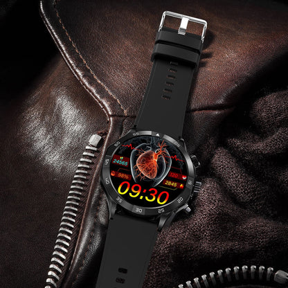 Fitaos P07 ECG Blood glucose Sos Uric acid monitoring Smartwatch with an intelligent sleep aid device