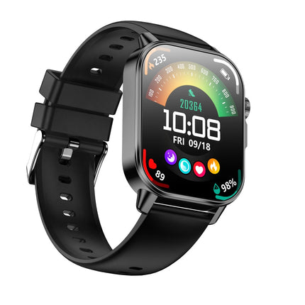 Fitaos P07 AI Analysis ECG Blood glucose Blood Oxygen monitoring Flashlight SOS Smartwatch