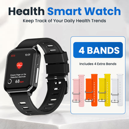 Fitaos RIG ECG & BP SPO2 Health Tracker - Smartwatch