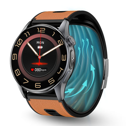 Fitaos Max 6 High-end Flagship Air Pump Blood Pressure ECG Blood Sugar Blood Oxygen Monitoring SmartWatch