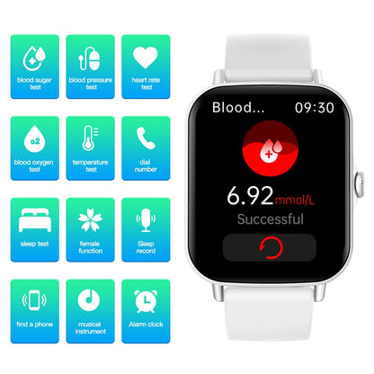 FITAOS 24h Real-Time Monitoring Blood Pressure & Heart Rate Smartwatch