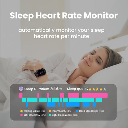 CFDA Certification Health ECG  Smartwatch With Blood Oxygen Heart Rate Monitor Sleep Monitoring Health Tracker Watch